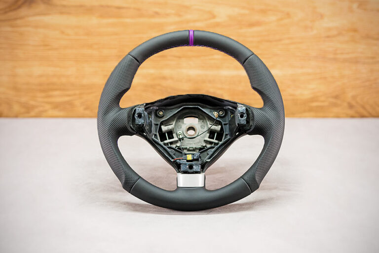 Modyfikacja i obszycie kierownicy Peugeot 307