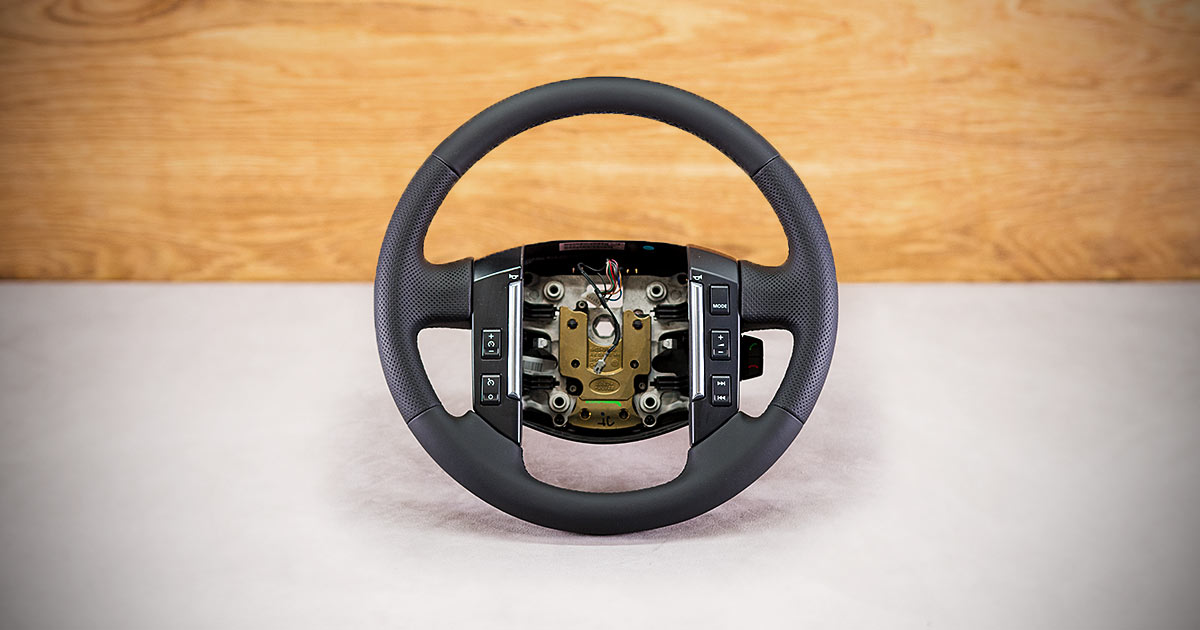 Obszycie kierownicy Land Rover Freelander
