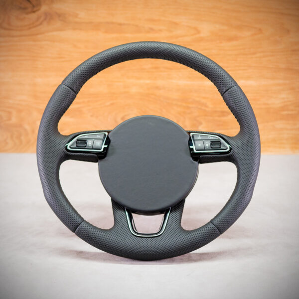 Kierownica Audi Q3 po obszyciu Kierownica Audi Q3 po obszyciu