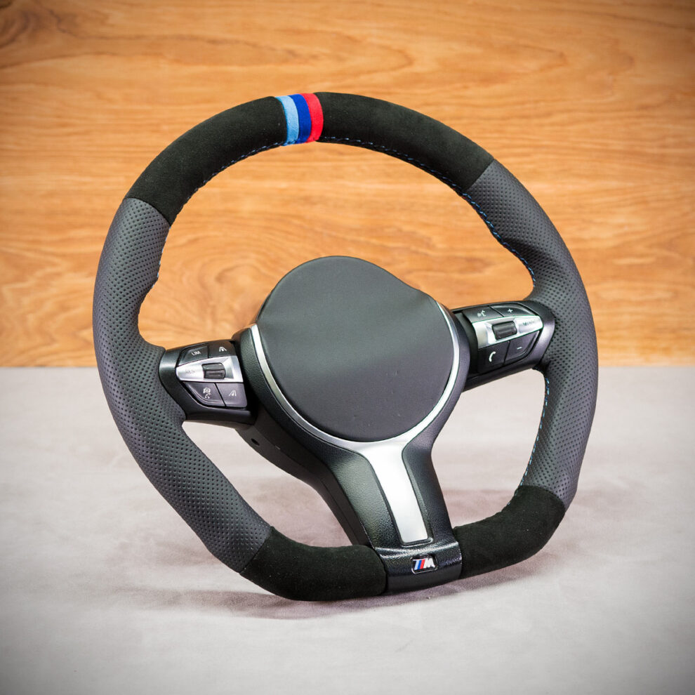 Modyfikacja i obszycie kierownicy BMW F32