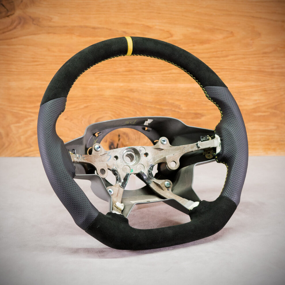 Modyfikacja i obszycie kierownicy Jeep Grand Cherokee