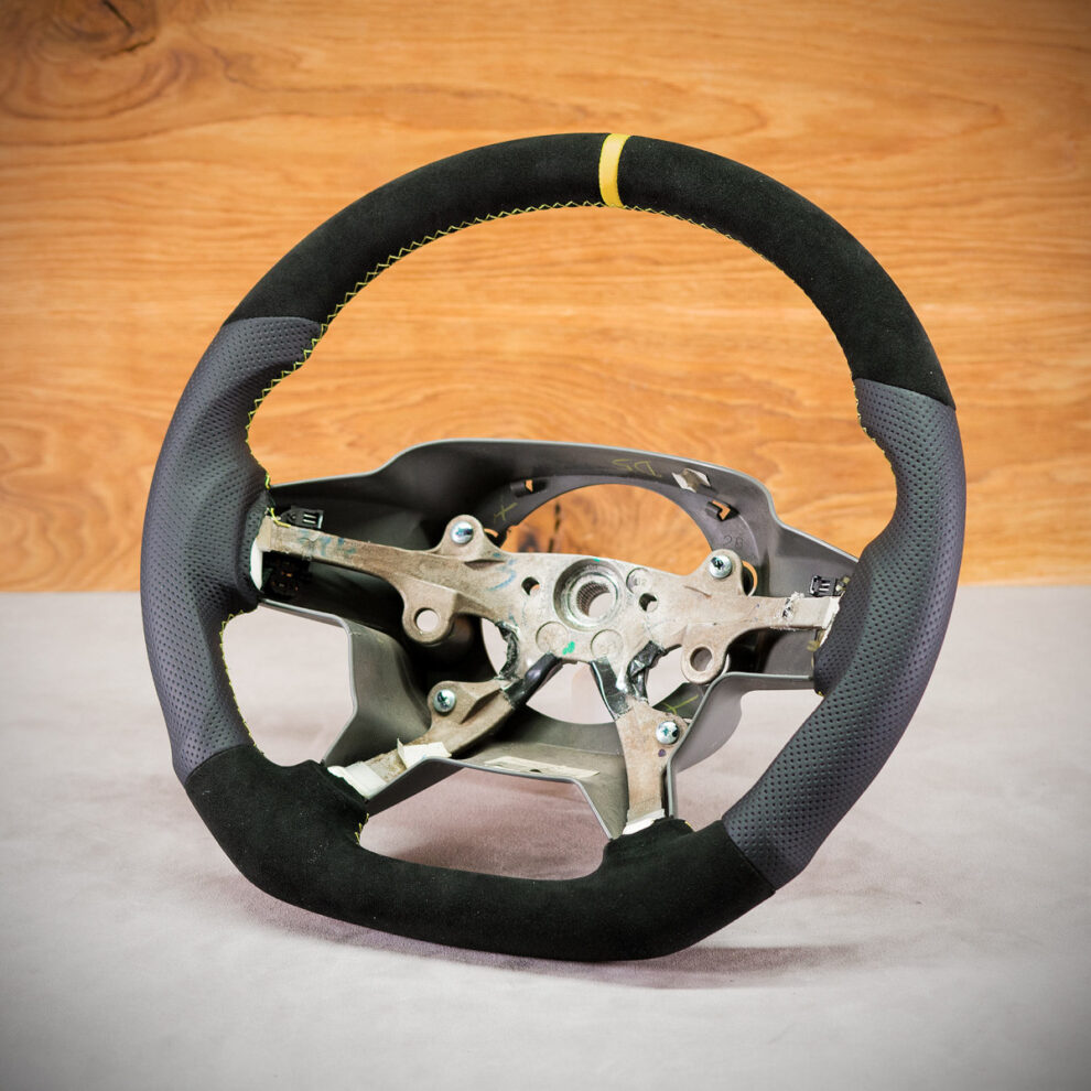 Modyfikacja i obszycie kierownicy Jeep Grand Cherokee