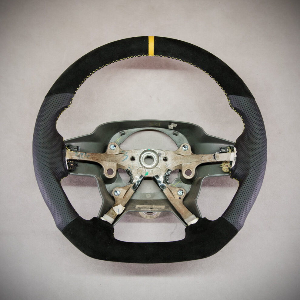 Modyfikacja i obszycie kierownicy Jeep Grand Cherokee