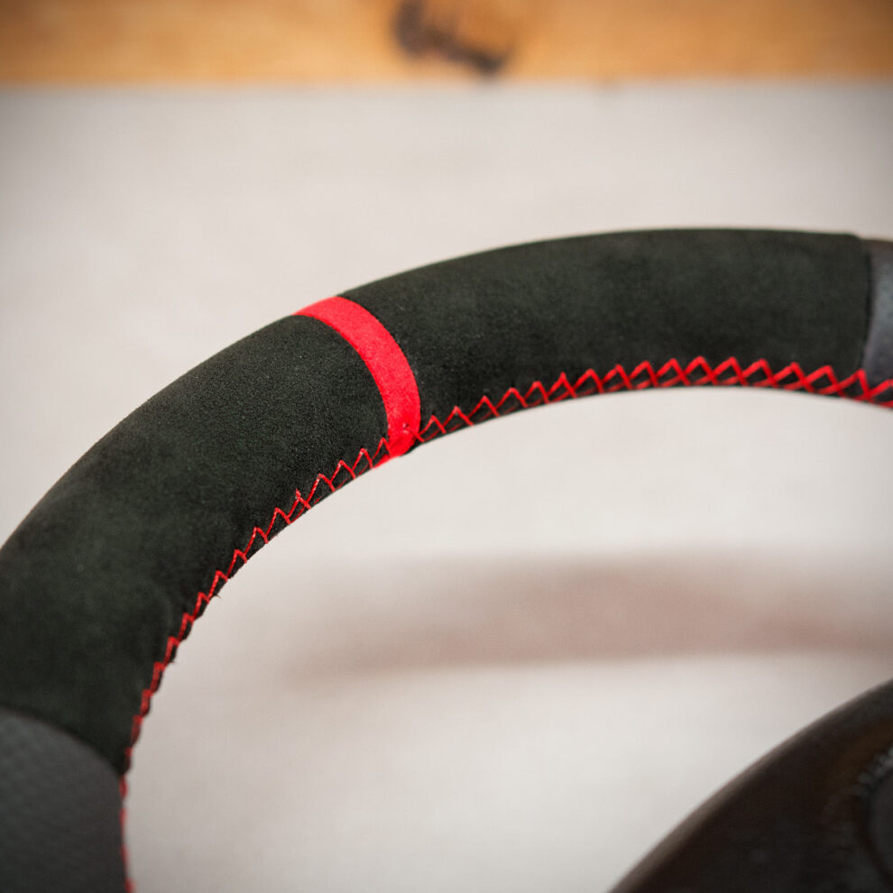 Modyfikacja i obszycie kierownicy Opel Calibra