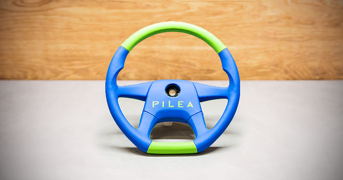 Modyfikacja i obszycie kierownicy Pilea 12E Modyfikacja i obszycie kierownicy Pilea 12E