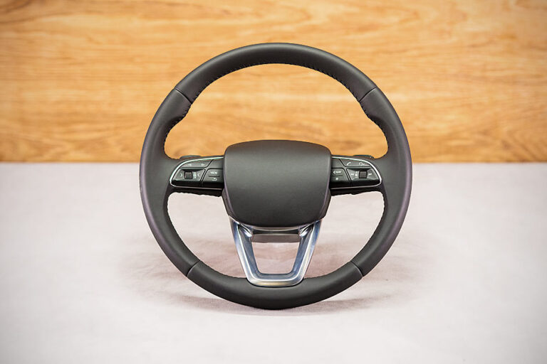 Obszycie kierownicy Audi Q7