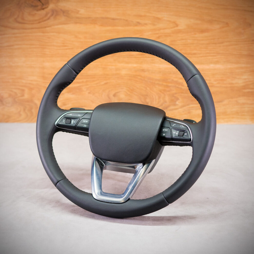 Obszycie kierownicy Audi Q7