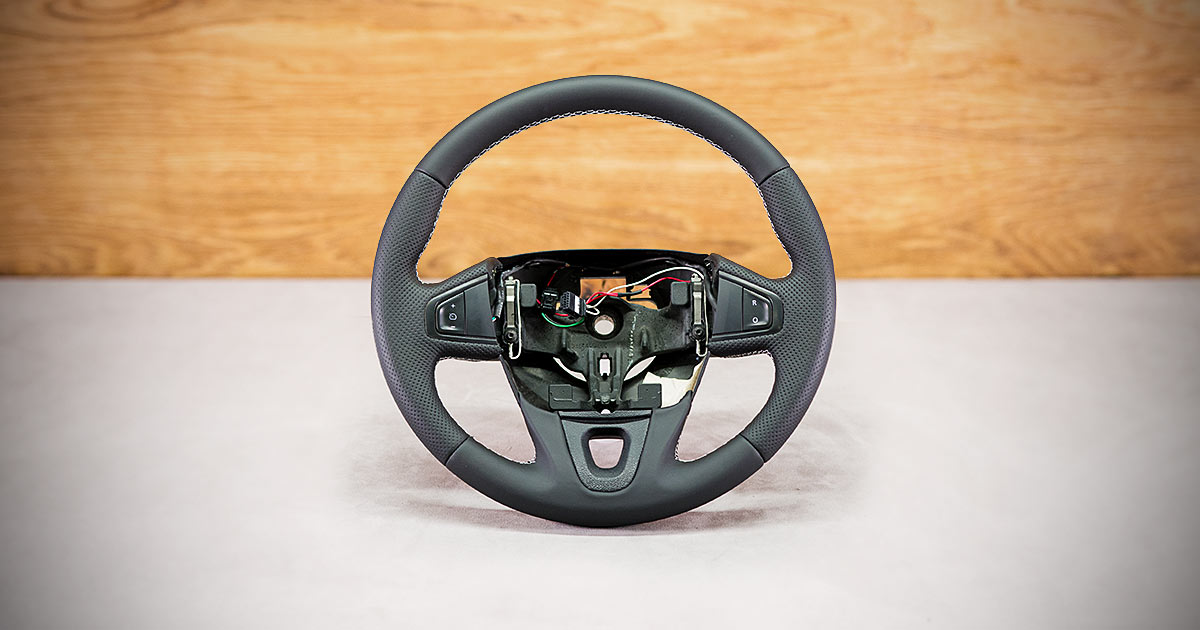 Obszycie kierownicy Renault Scenic Obszycie kierownicy Renault Scenic