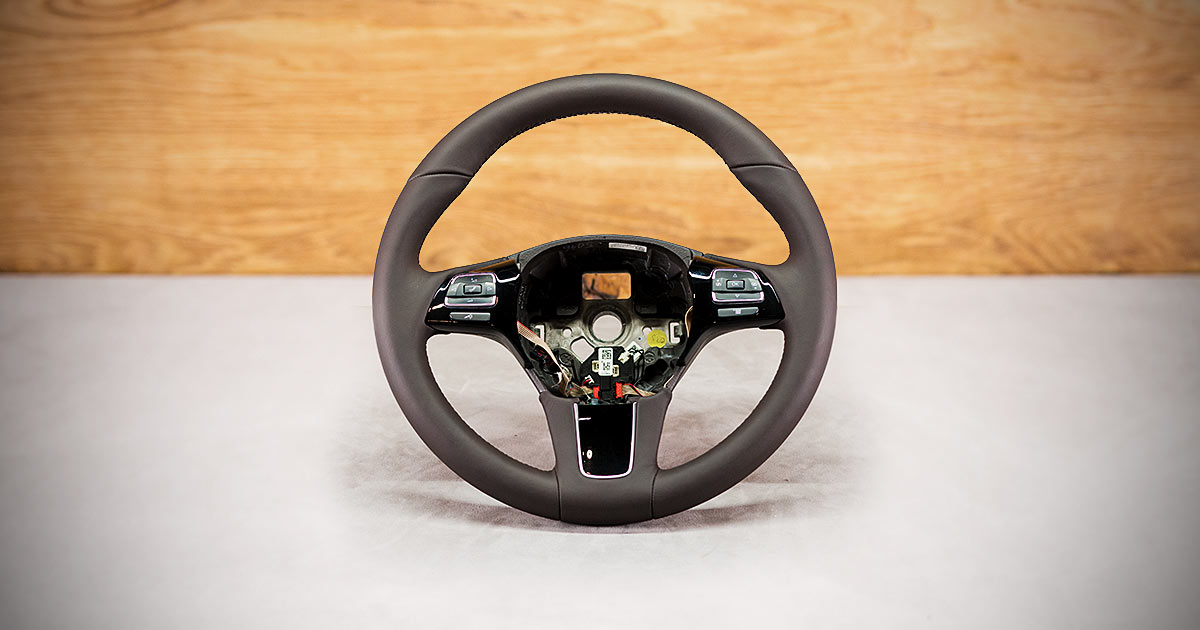 Obszycie kierownicy Volkswagen Touareg