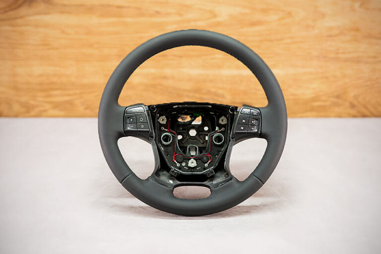 Obszycie kierownicy Volvo S80