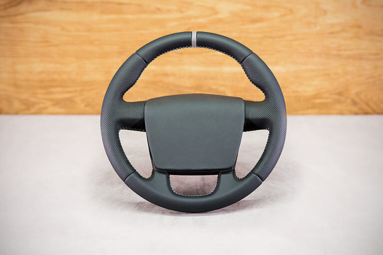 Modyfikacja i obszycie kierownicy Peugeot Boxer II