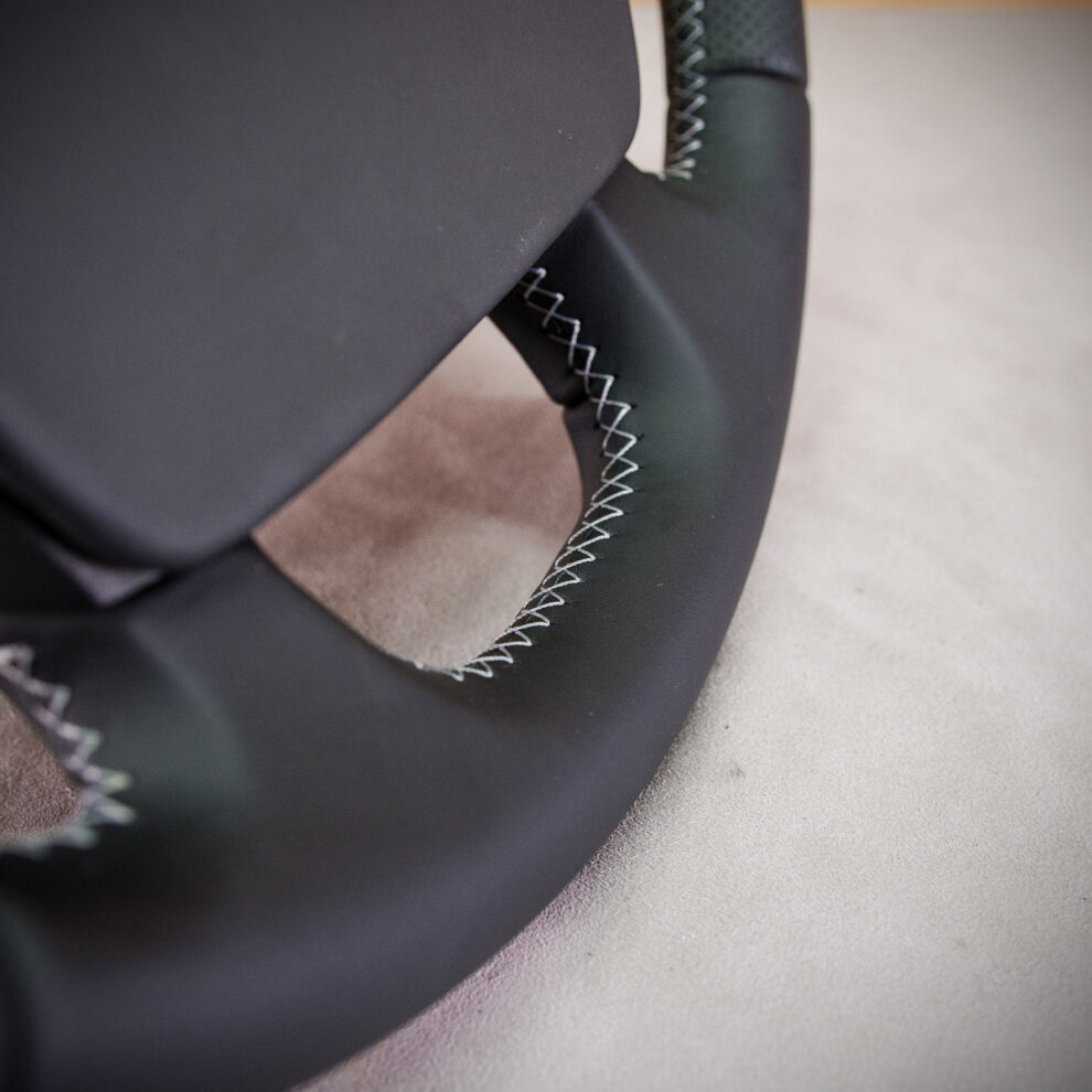 Modyfikacja i obszycie kierownicy Peugeot Boxer II