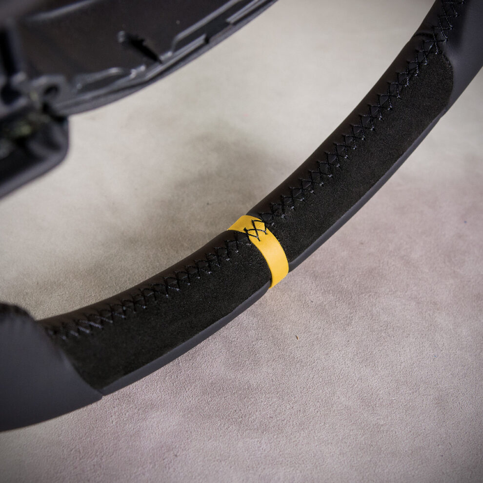 Modyfikacja i obszycie kierownicy Volvo XC60