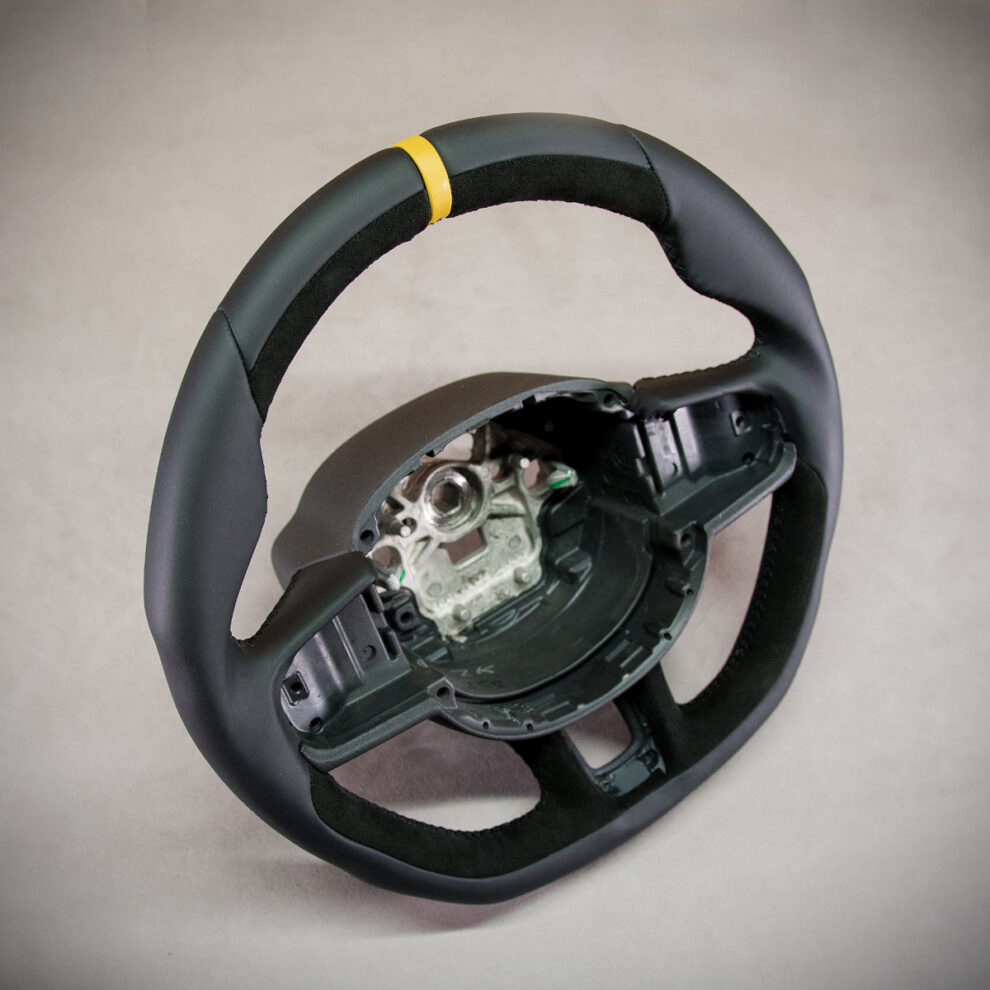 Modyfikacja i obszycie kierownicy Volvo XC60