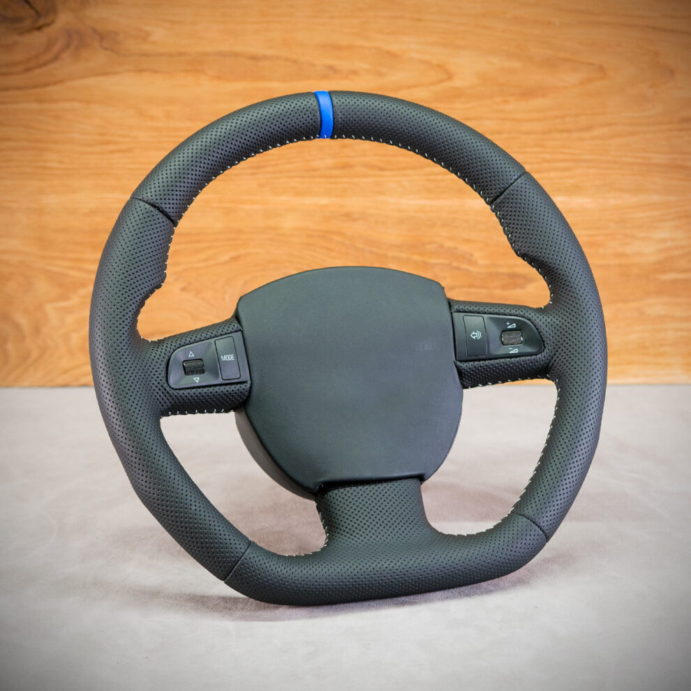 Modyfikacja i obszycie kierownicy Audi A4 B7