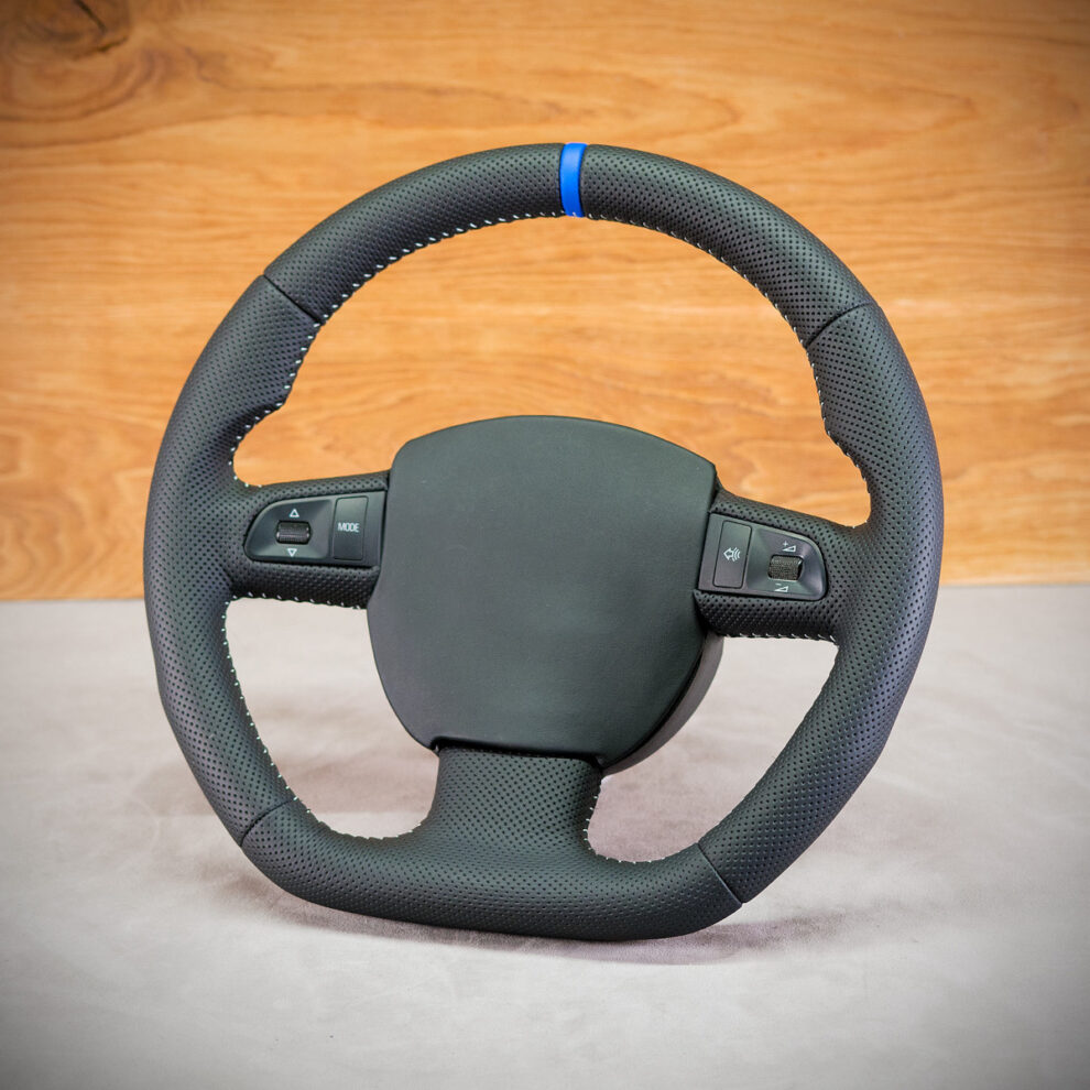 Modyfikacja i obszycie kierownicy Audi A4 B7