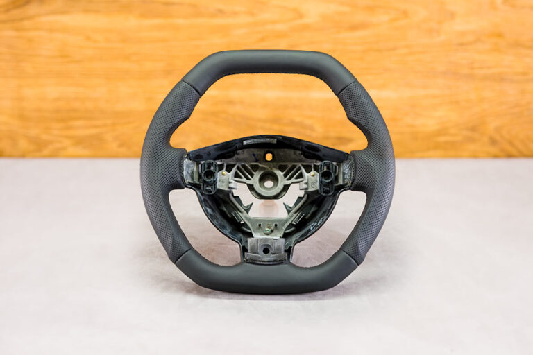 Modyfikacja i obszycie kierownicy Nissan NV200