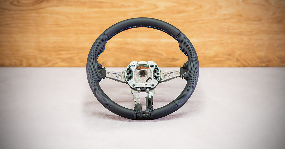 Obszycie kierownicy BMW F20 Obszycie kierownicy BMW F20