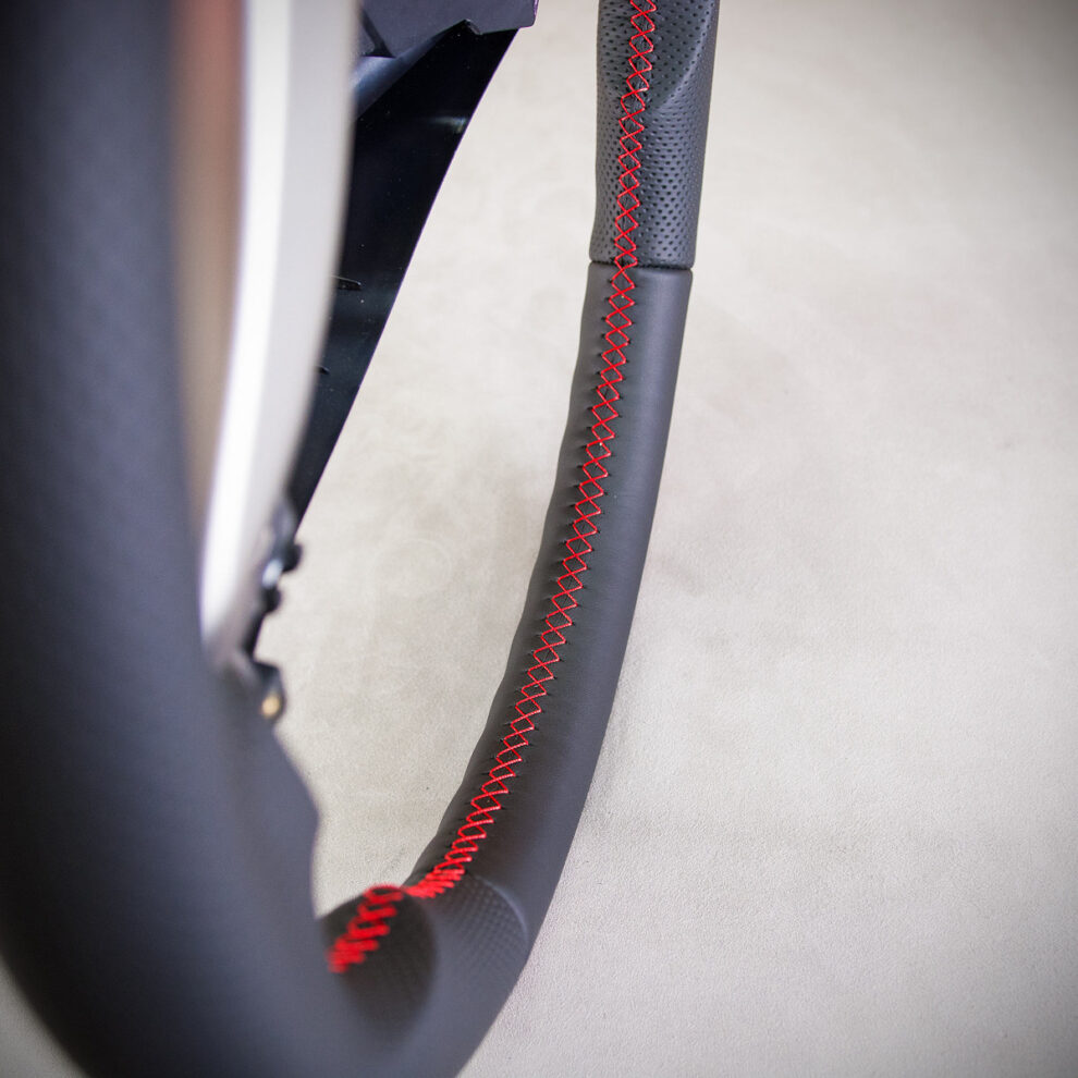 Modyfikacja i obszycie kierownicy Mitsubishi L200