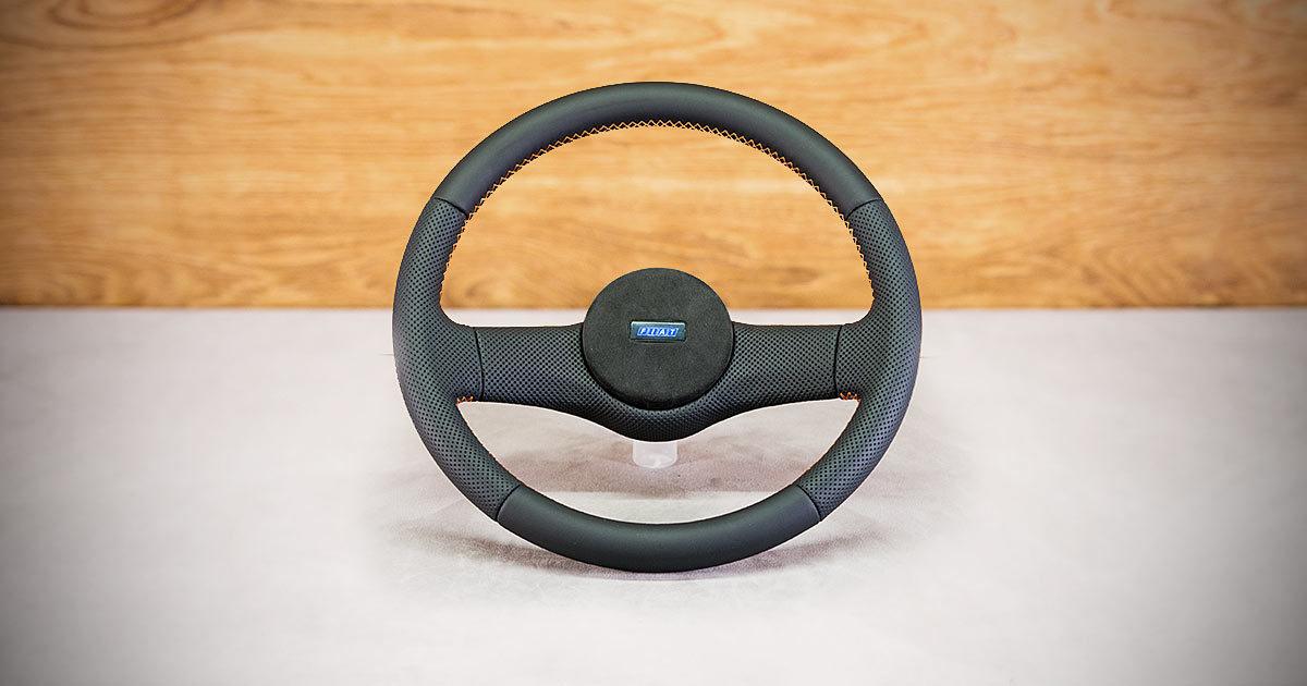 Obszycie kierownicy Fiat 126p