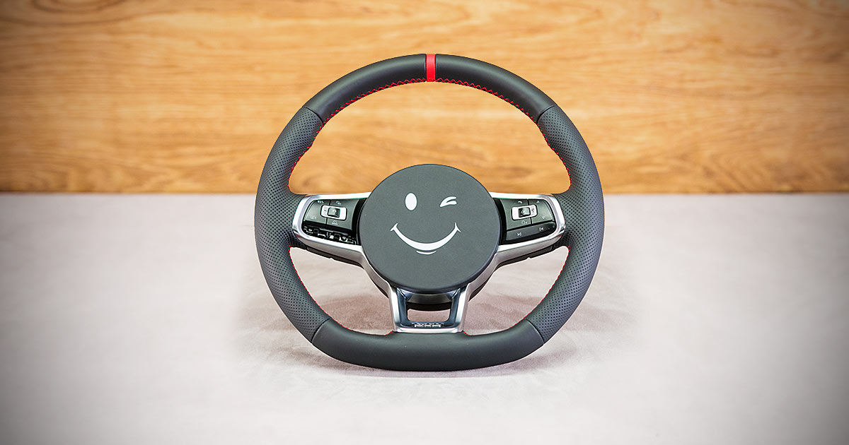 Obszycie kierownicy Volkswagen Golf VII GTD