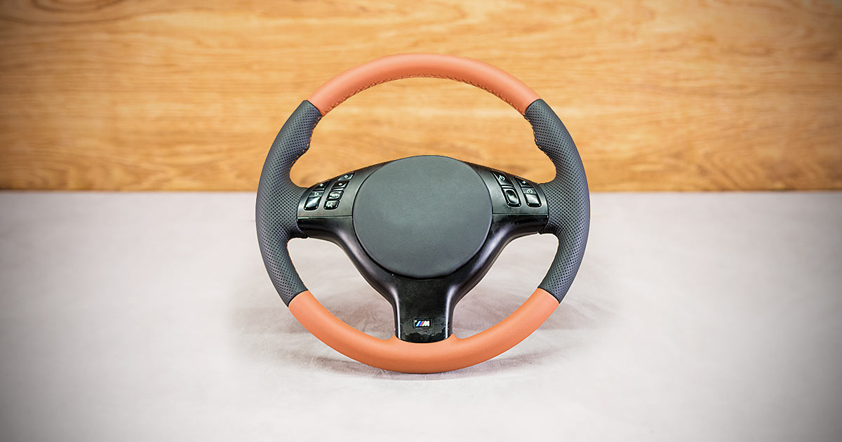 Obszycie kierownicy BMW E39