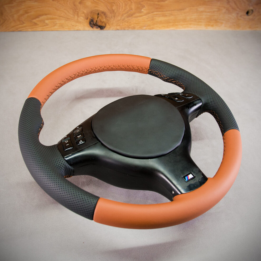 Obszycie kierownicy BMW E39