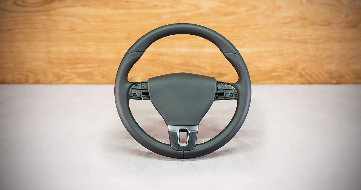 Obszycie kierownicy Volkswagen Passat B7 Obszycie kierownicy Volkswagen Passat B7