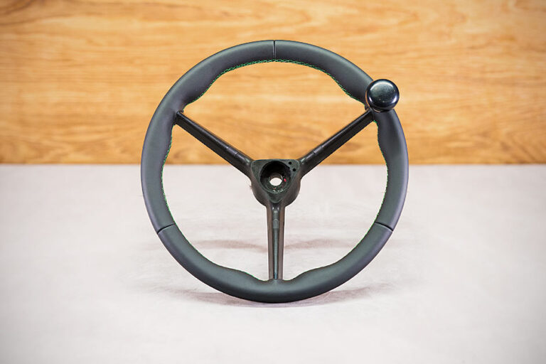 Obszycie kierownicy traktora Fendt