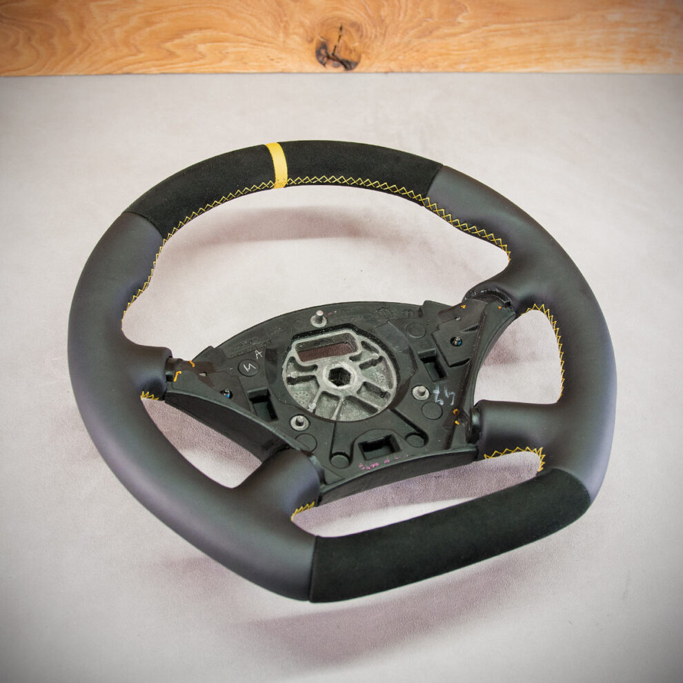 Modyfikacja i obszycie kierownicy Ford Focus Mk1