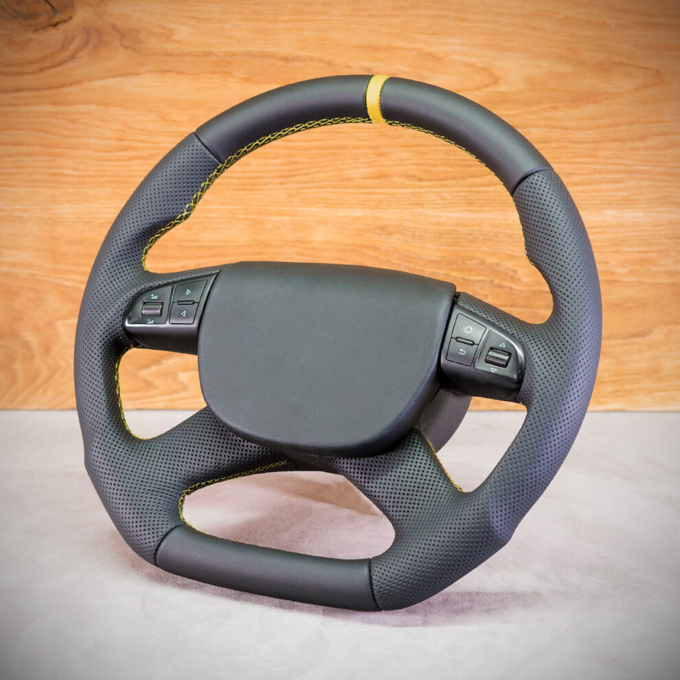 Modyfikacja i obszycie kierownicy Skoda Octavia II