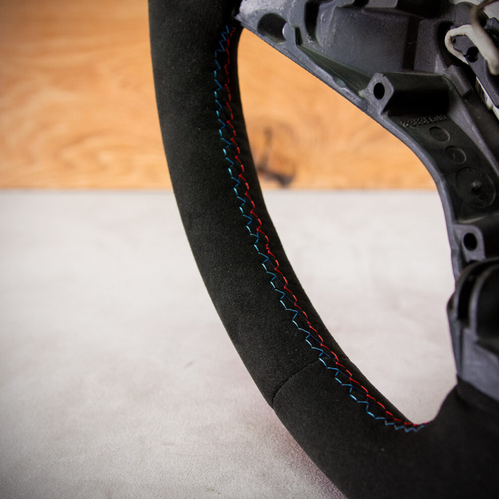 Obszycie kierownicy BMW E60