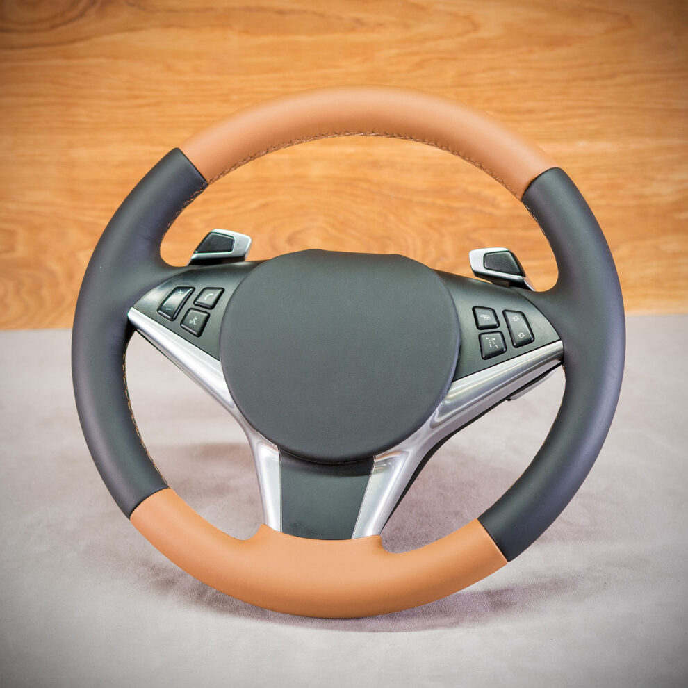 Obszycie kierownicy BMW E61