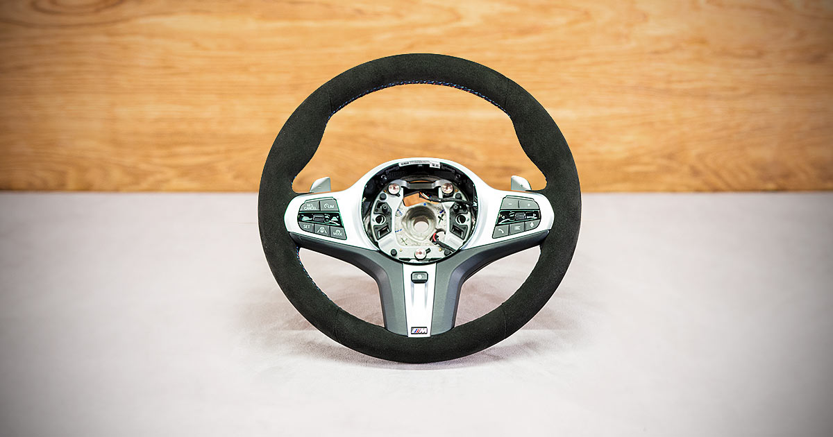 Obszycie kierownicy BMW G30