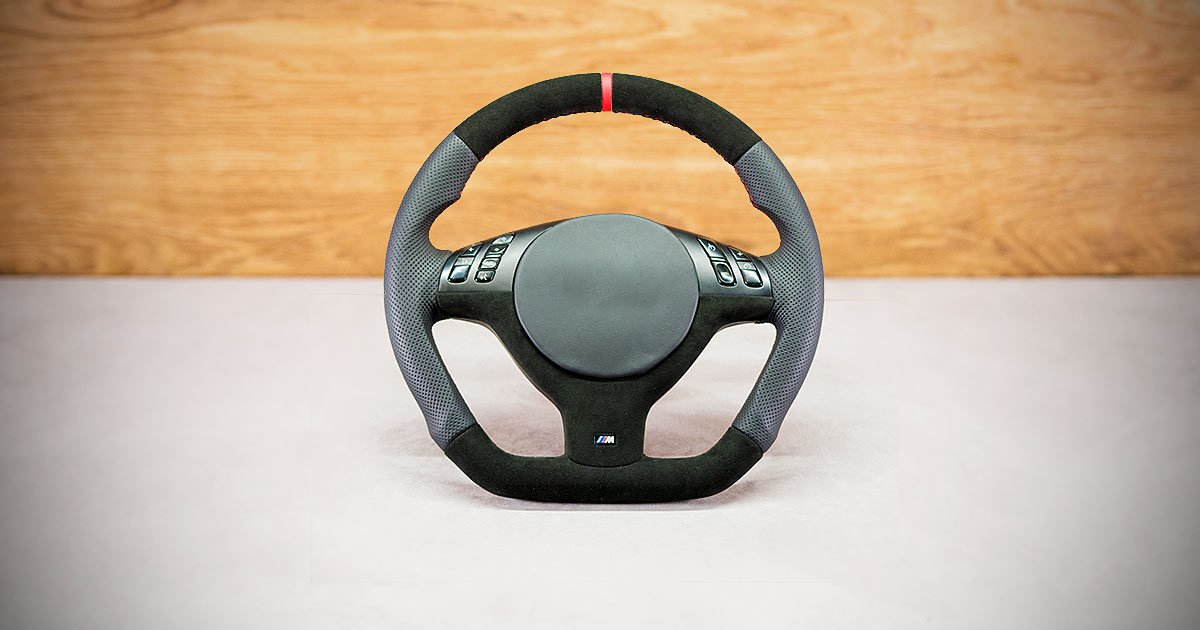 Modyfikacja i obszycie kierownicy BMW E46 Modyfikacja i obszycie kierownicy BMW E46