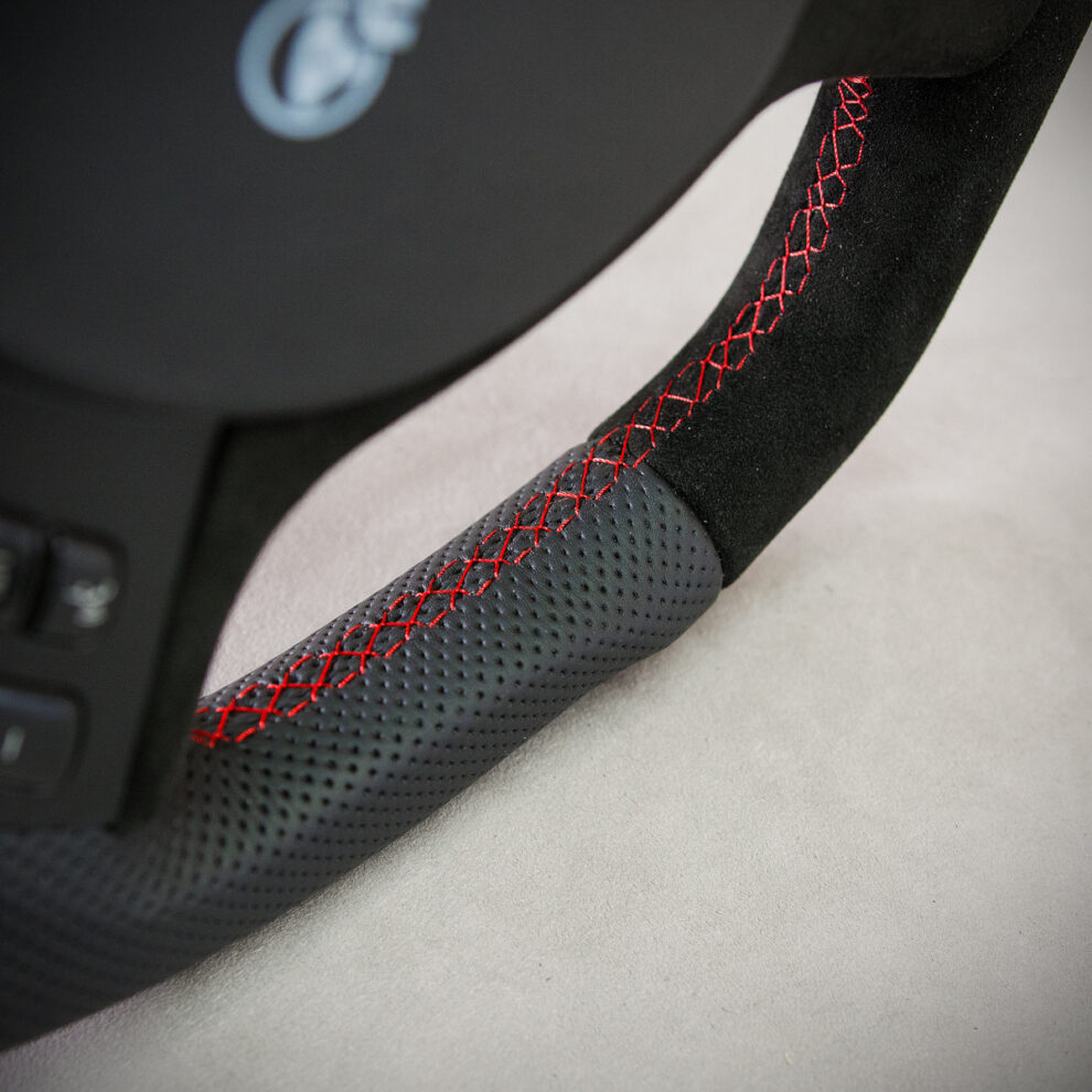 Modyfikacja i obszycie kierownicy BMW E46