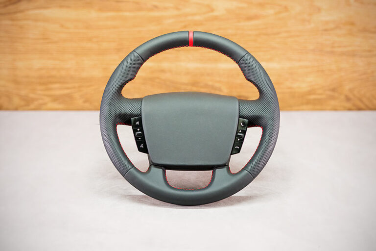 Modyfikacja i obszycie kierownicy Citroen Jumper