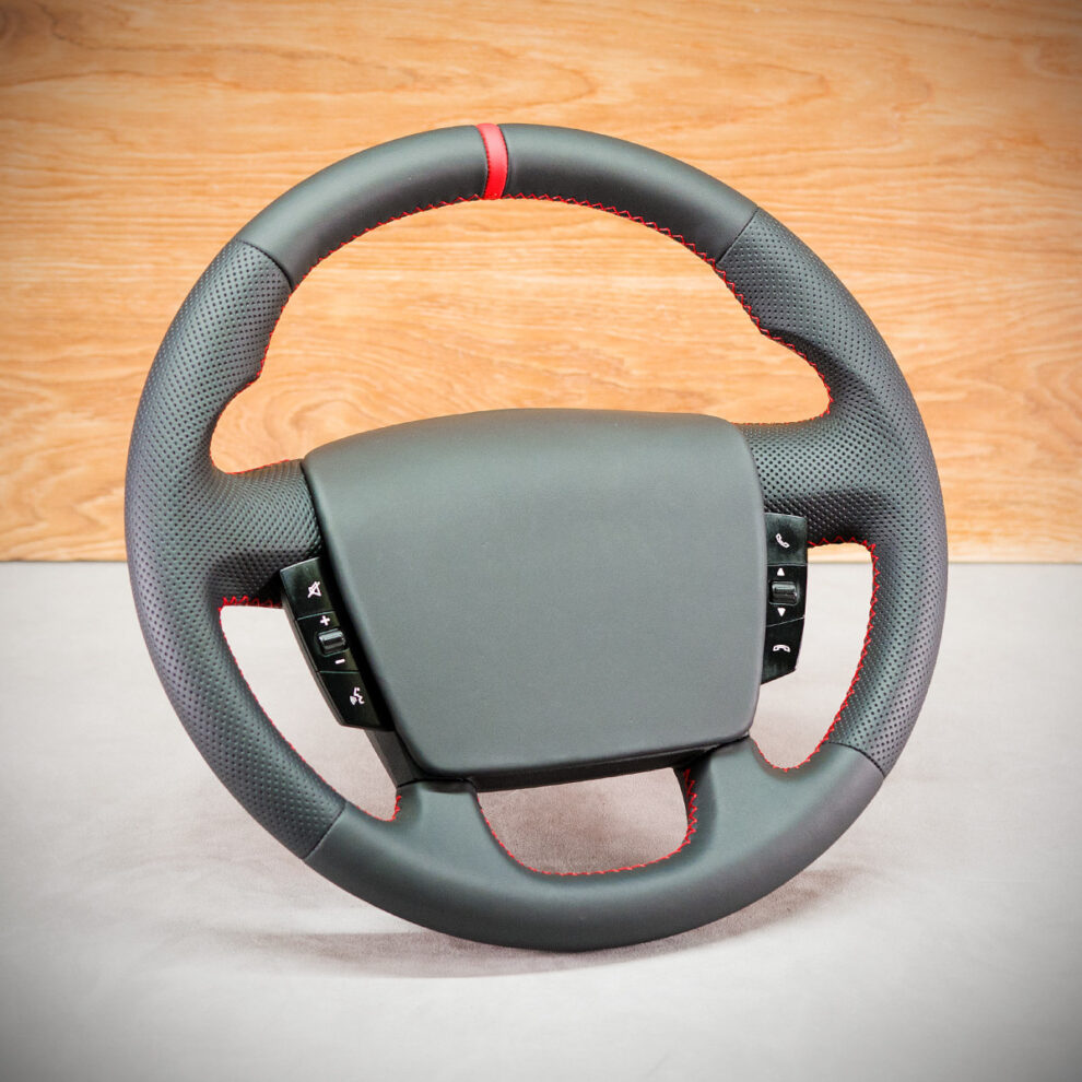 Modyfikacja i obszycie kierownicy Citroen Jumper