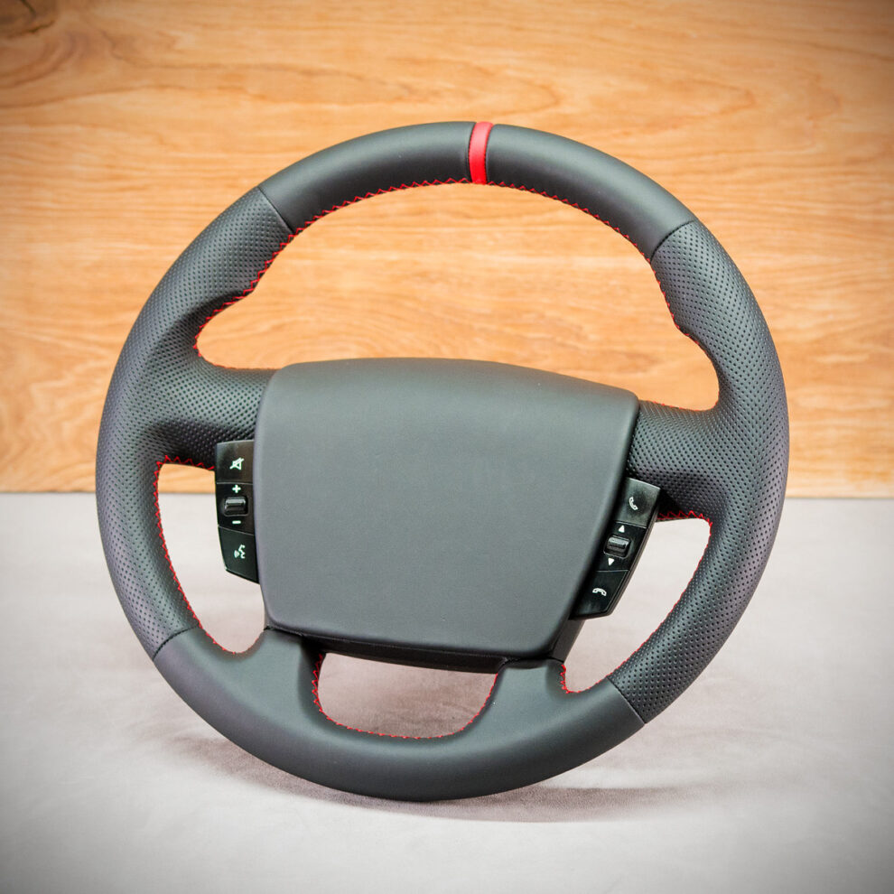 Modyfikacja i obszycie kierownicy Citroen Jumper