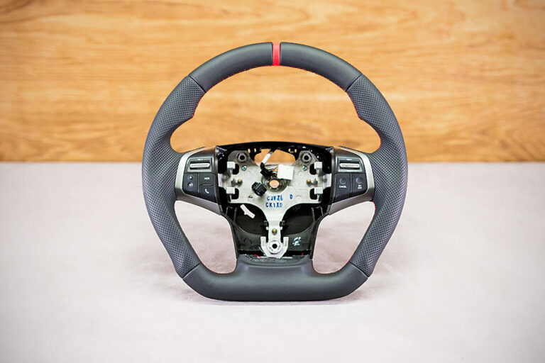 Modyfikacja i obszycie kierownicy Isuzu D-Max