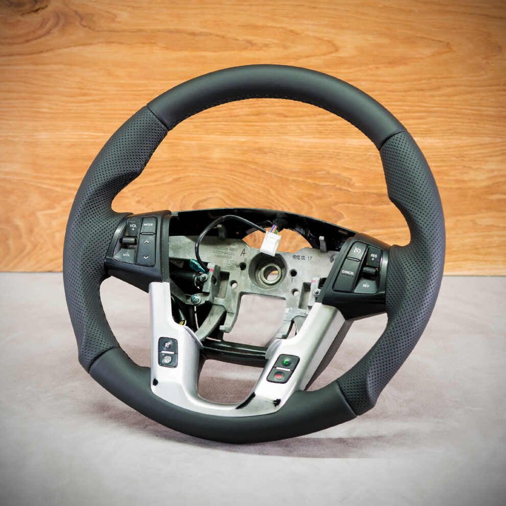 Modyfikacja i obszycie kierownicy KIA Sorento II