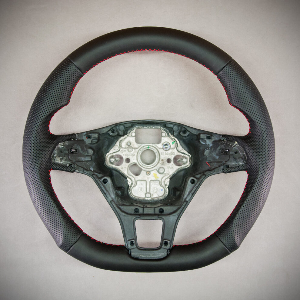 Modyfikacja i obszycie kierownicy Volkswagen Caravelle