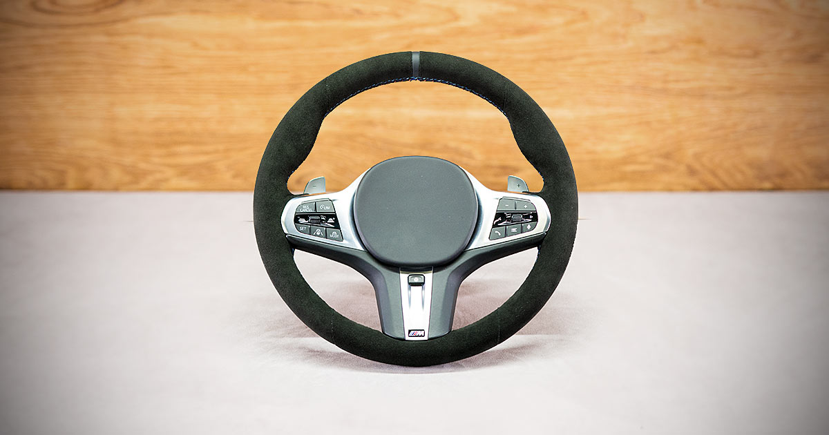 Obszycie kierownicy BMW G20