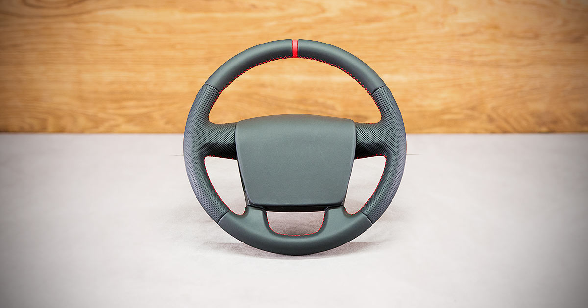 Obszycie kierownicy Fiat Ducato