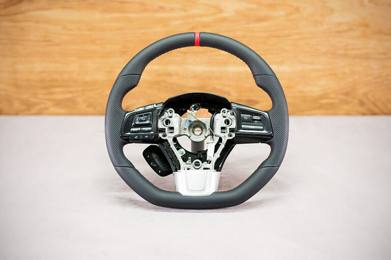 Obszycie kierownicy Subaru WRX