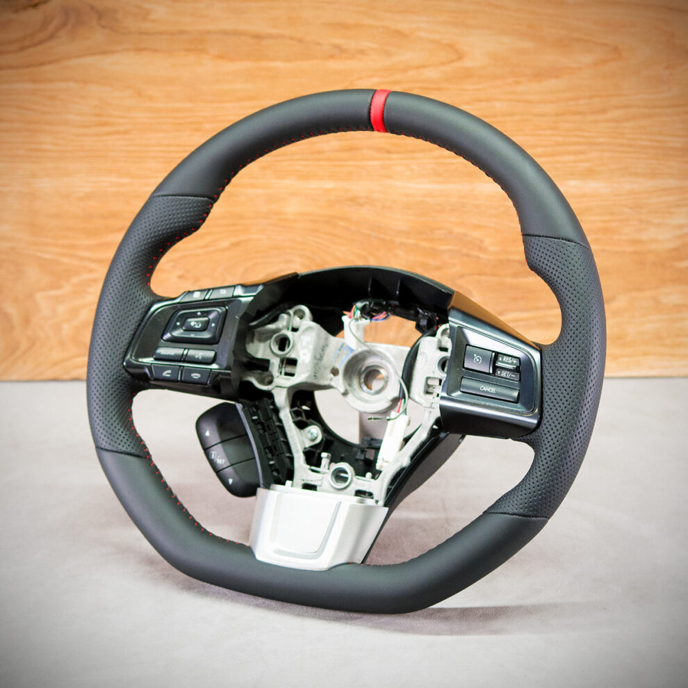 Obszycie kierownicy Subaru WRX