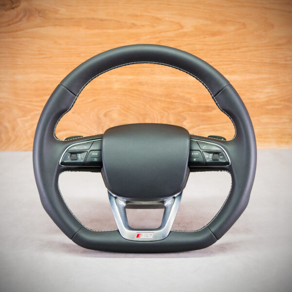 Kierownica Audi SQ7 po obszyciu Kierownica Audi SQ7 po obszyciu