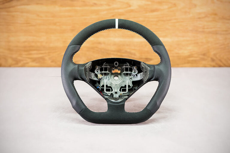 Modyfikacja i obszycie kierownicy Peugeot 207 CC