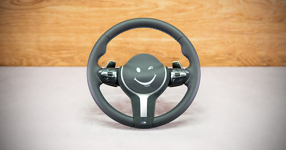 Obszycie kierownicy BMW F06 Obszycie kierownicy BMW F06