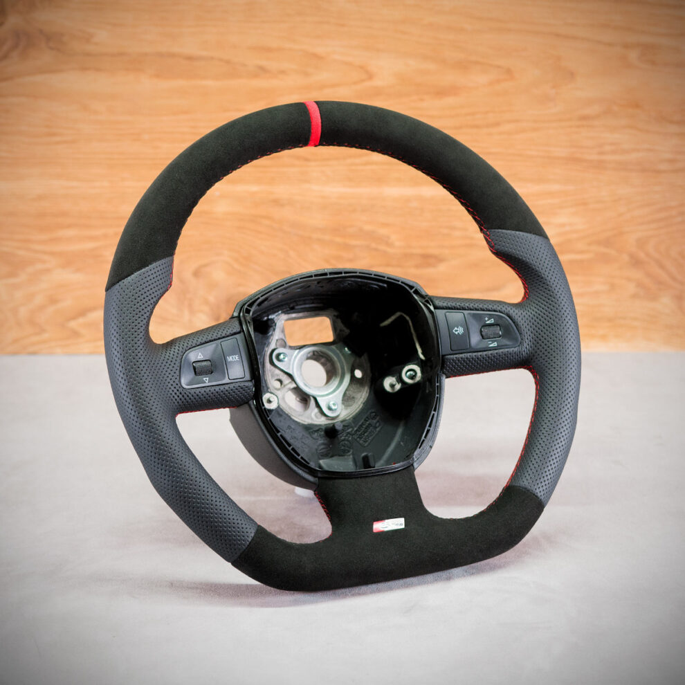 Modyfikacja i obszycie kierownicy Audi A3 8P